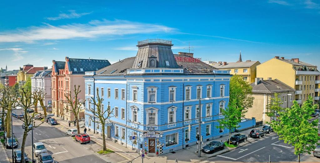 Budova, v ktorej sa hotel nachádza
