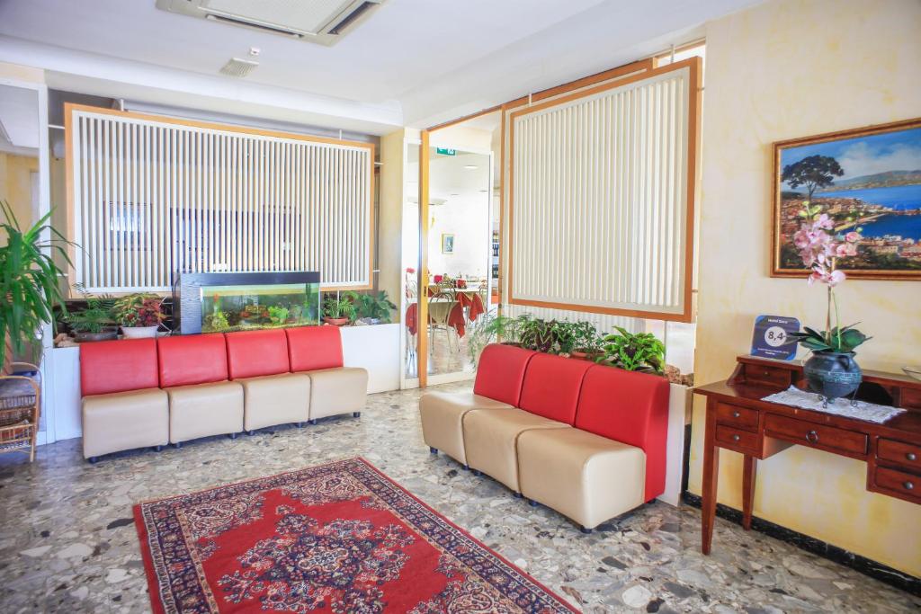 Posezení v ubytování Hotel Sara