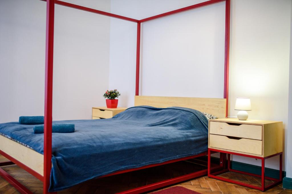 Postel nebo postele na pokoji v ubytování Coffee Home Hostel