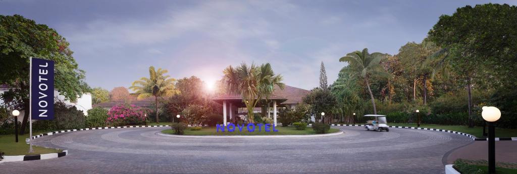 Zahrada ubytování Novotel Goa Dona Sylvia Resort