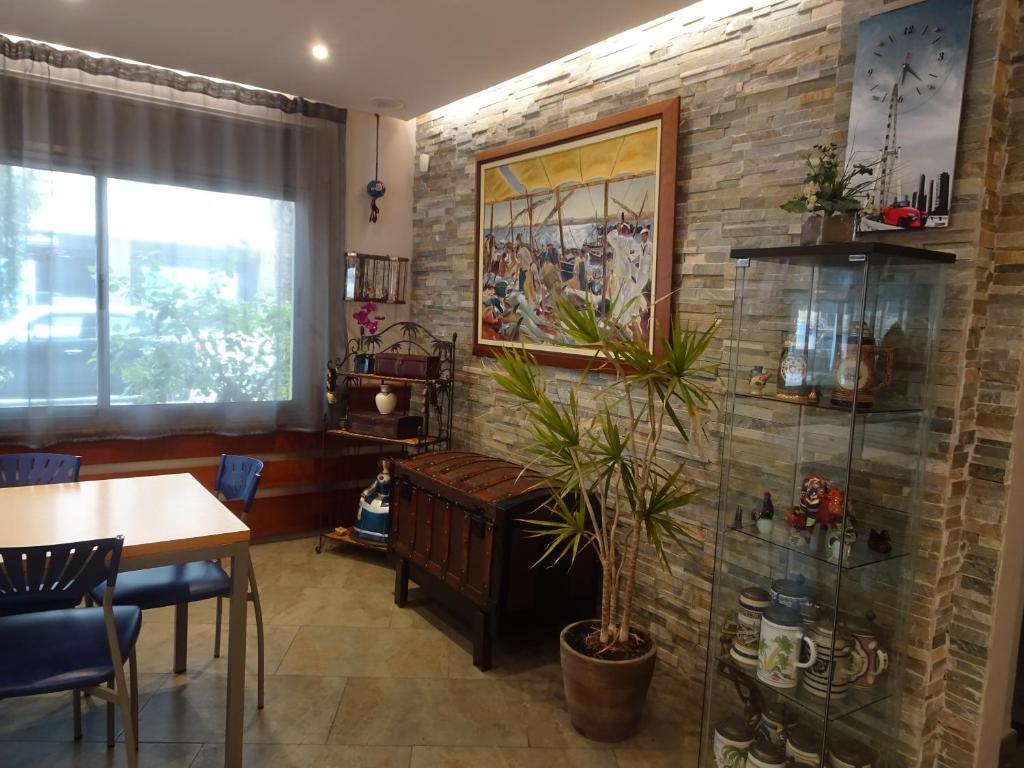 Posedenie v ubytovaní Hostal Internacional