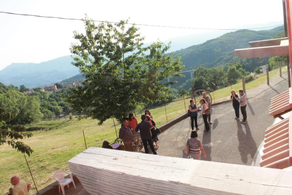 Paesaggio naturale nelle vicinanze of country house