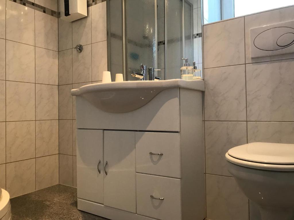 Koupelna v ubytování Miles Hotel Berlin