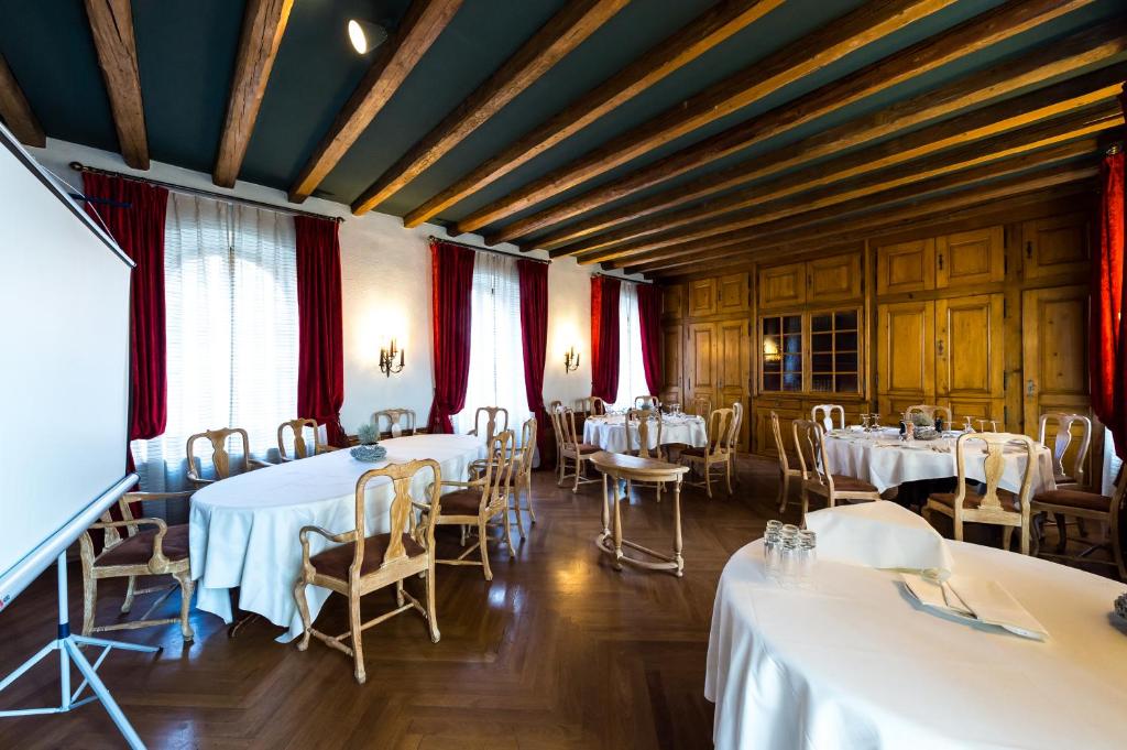 Restaurace v ubytování Auberge du Raisin