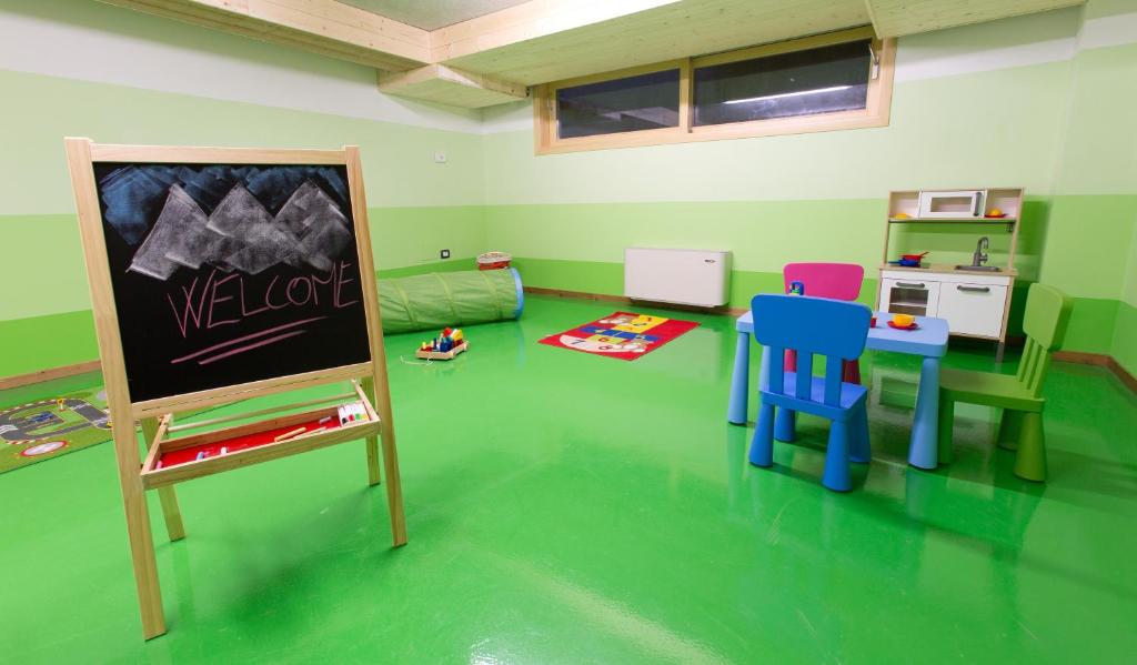 Dětský klub v ubytování Residence Civetta