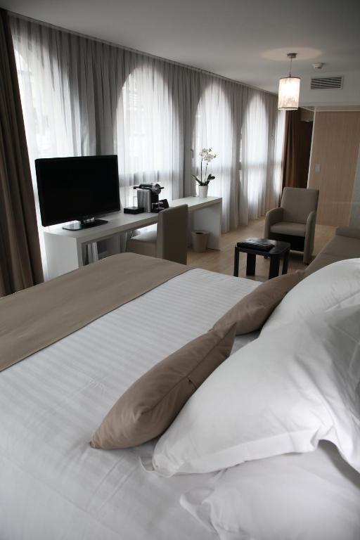 Postel nebo postele na pokoji v ubytování Best Western Premier Why Hotel