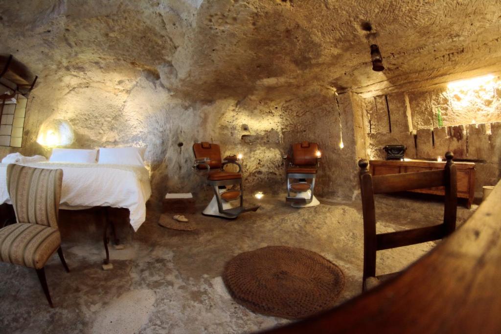 Posezení v ubytování Albergo Diffuso Il Casale