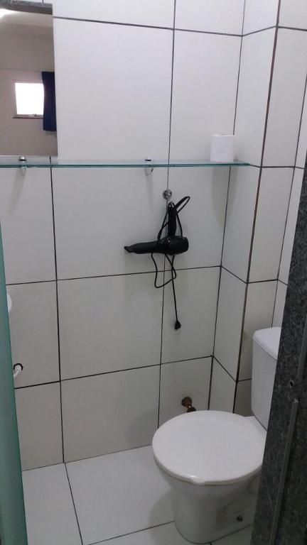 Koupelna v ubytování Sambura Hotel