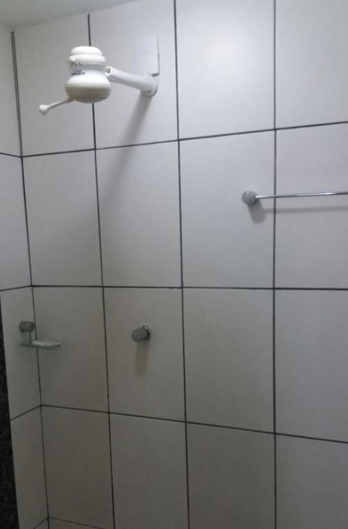 Koupelna v ubytování Sambura Hotel