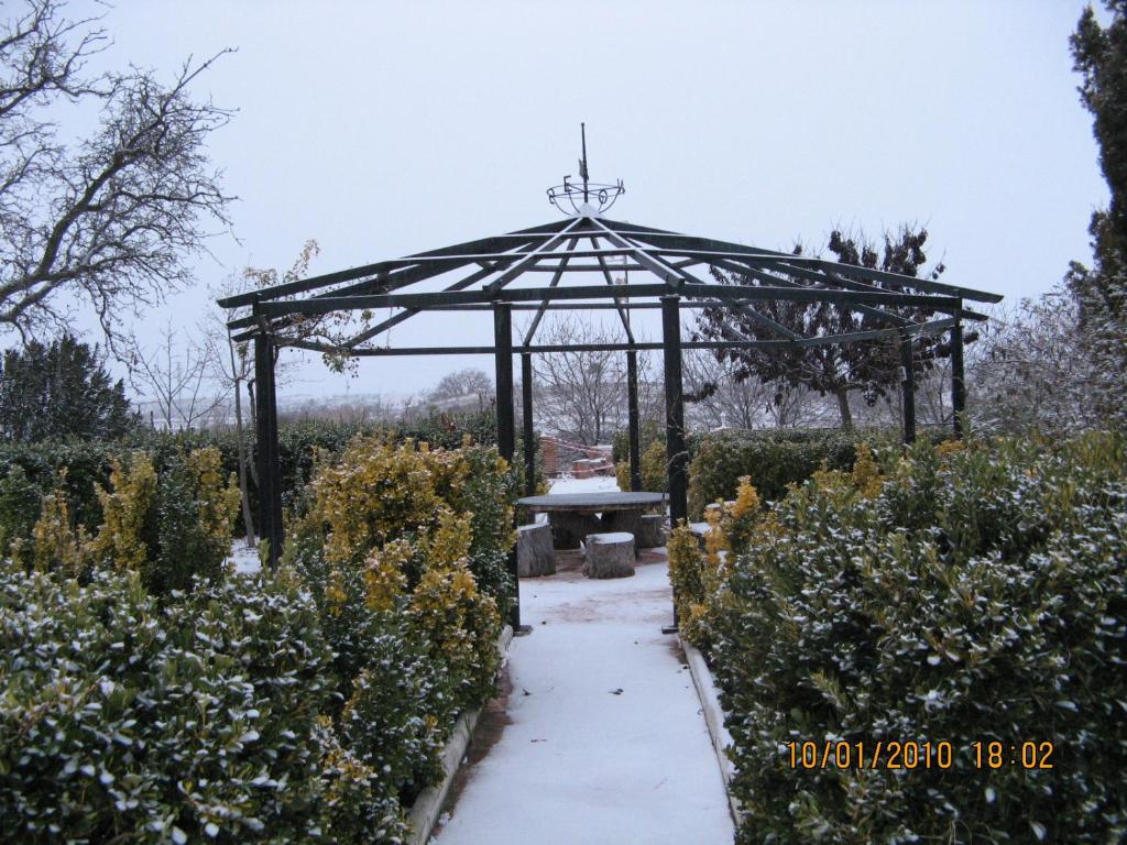 Obiekt Cortijo Los Nogales zimą