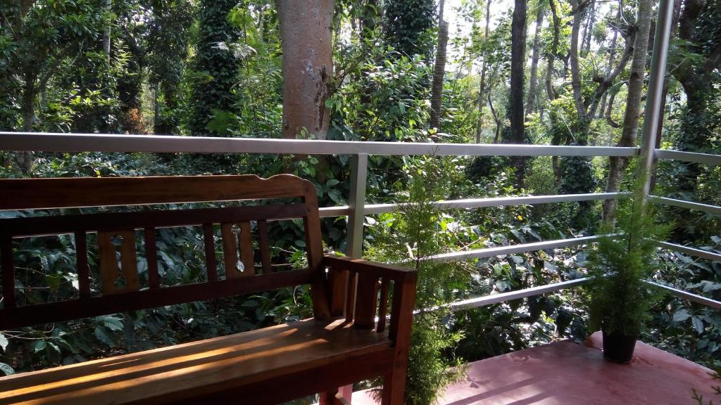 Balkon oz. terasa v nastanitvi StaySimple Spicefarm