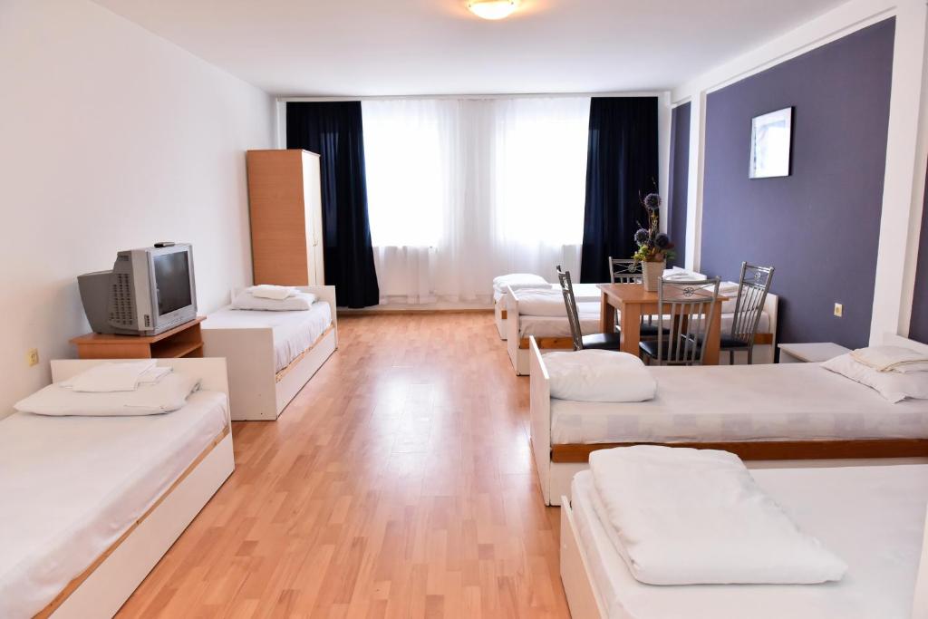 Posezení v ubytování Hostel Milkaza
