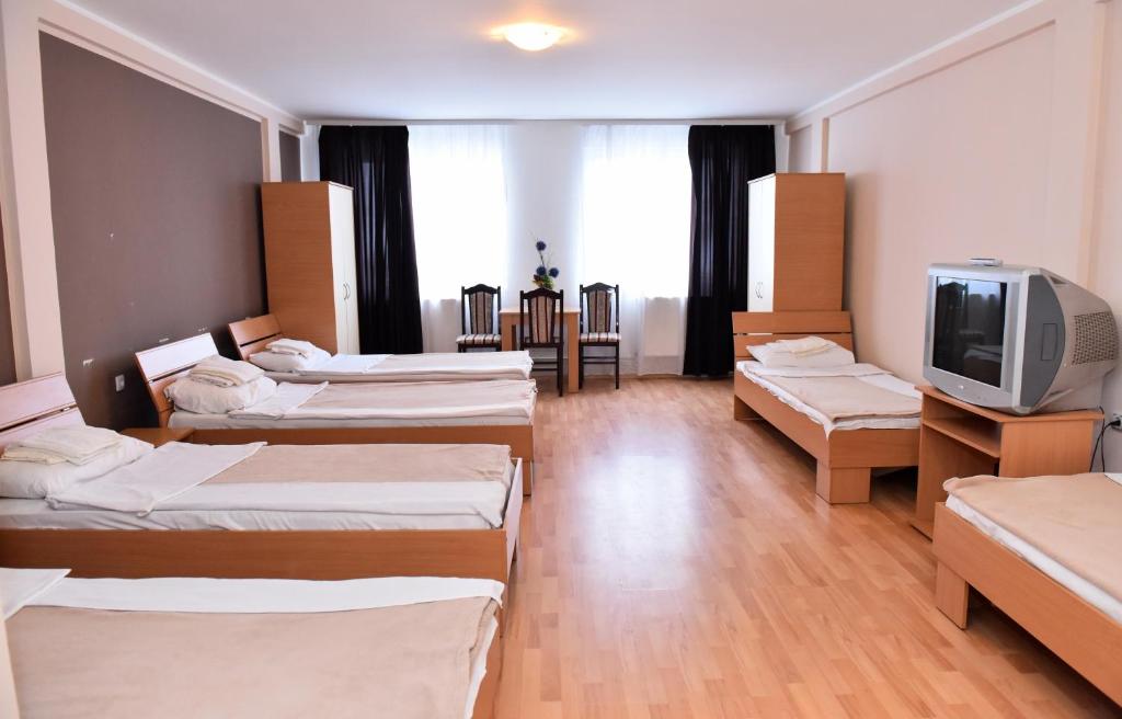 TV a/nebo společenská místnost v ubytování Hostel Milkaza