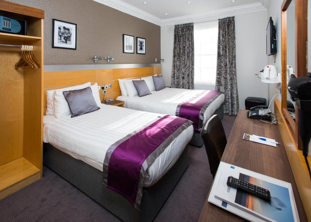 Vuode tai vuoteita majoituspaikassa Best Western Victoria Palace