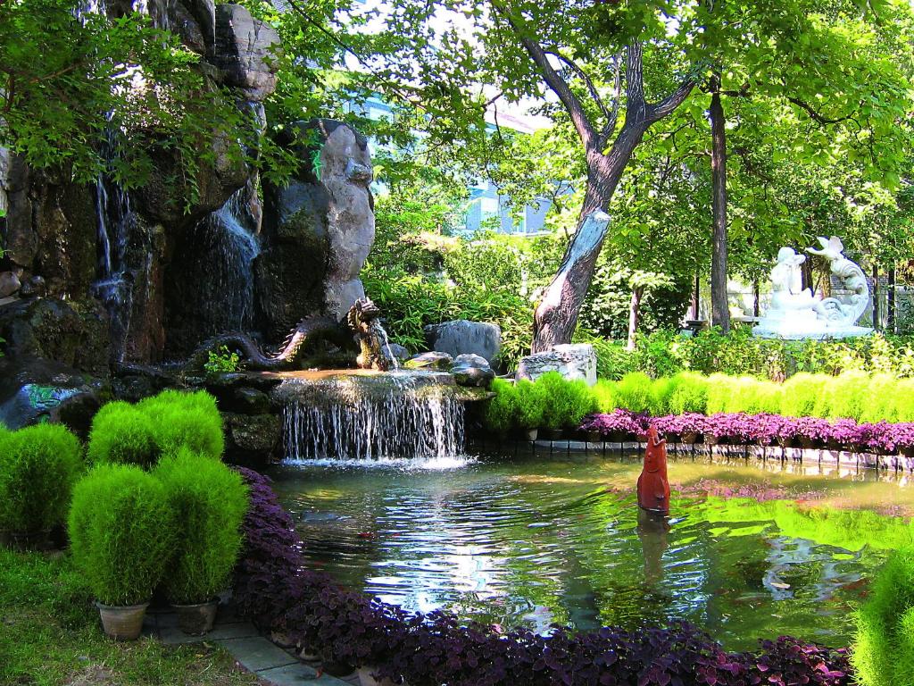 Zahrada ubytování Xiyuan Hotel