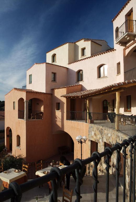 Balkón nebo terasa v ubytování Hotel Arathena