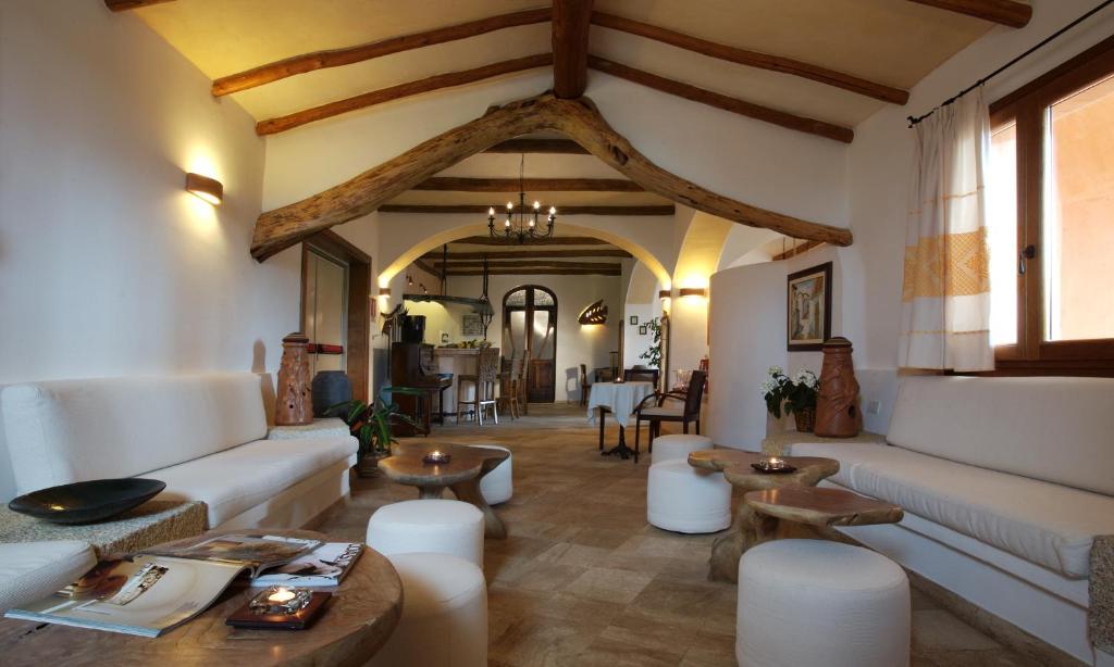 Posezení v ubytování Hotel Arathena
