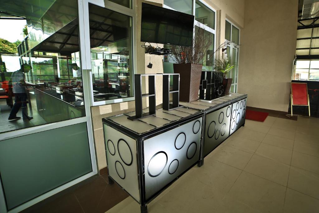 Restaurace v ubytování Lavendish Hills Kandy