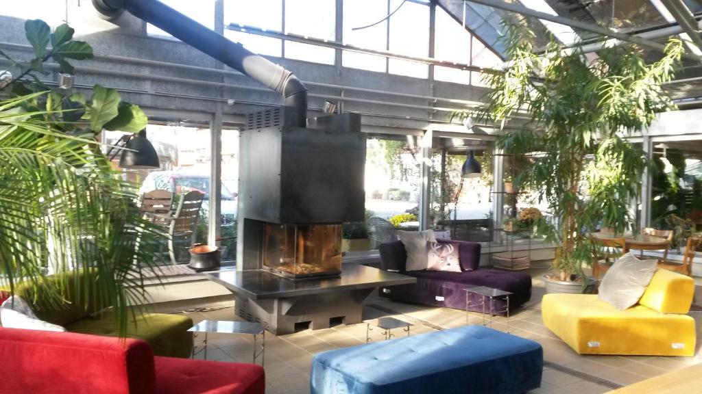 Posezení v ubytování Hotel Alte Gärtnerei