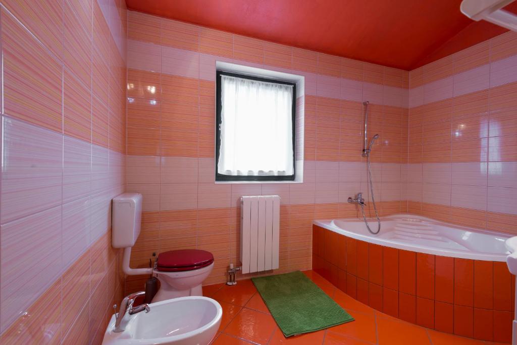 Koupelna v ubytování Apartment Blaženka