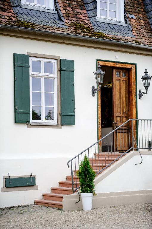 Exteriér nebo vchod ubytování Jagdschloss Mönchbruch