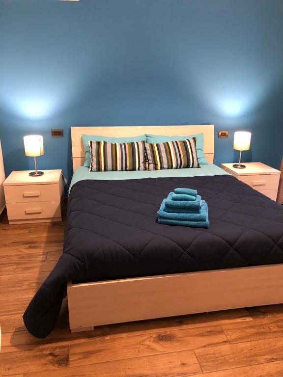 Posteľ alebo postele v izbe v ubytovaní Enjoy Home