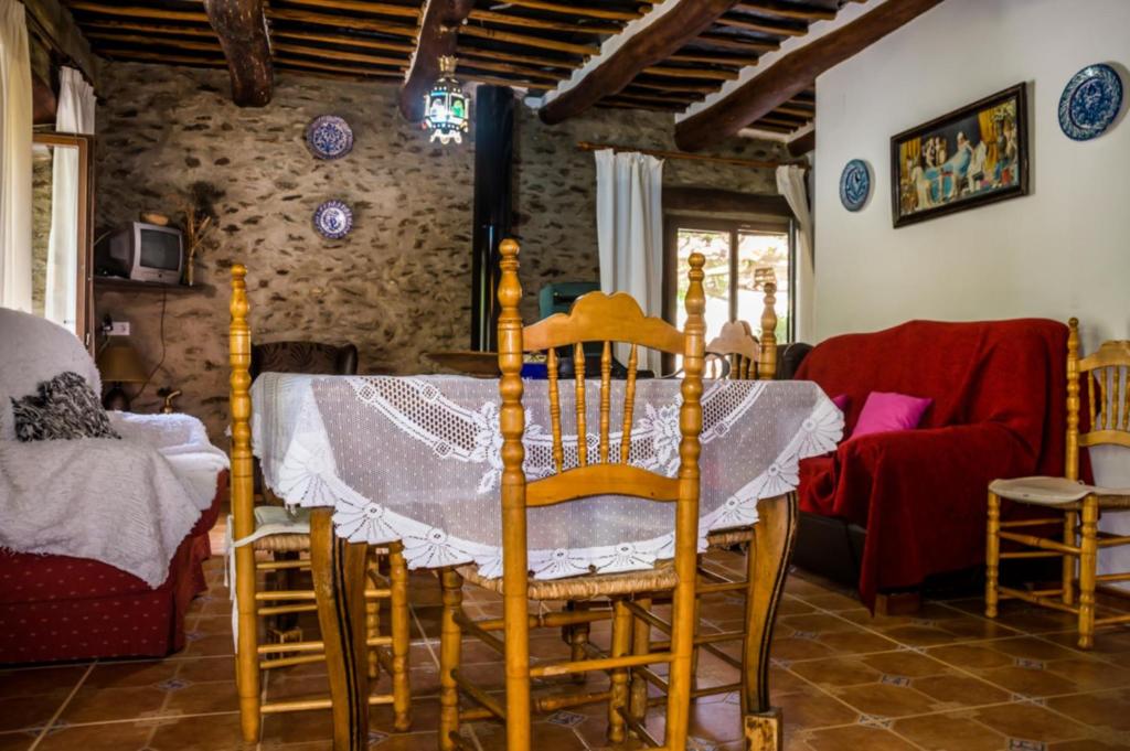 Posezení v ubytování Casa el Portón