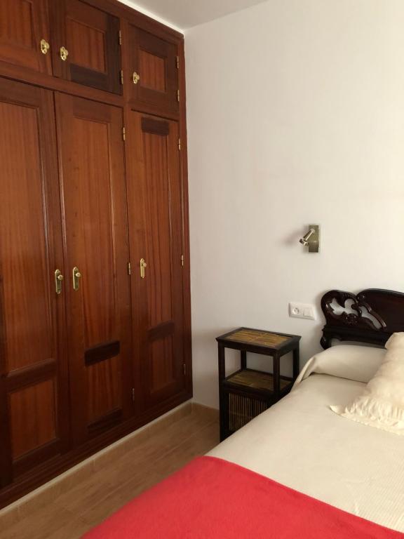 Postel nebo postele na pokoji v ubytování Casa de la Cañada - piso completo
