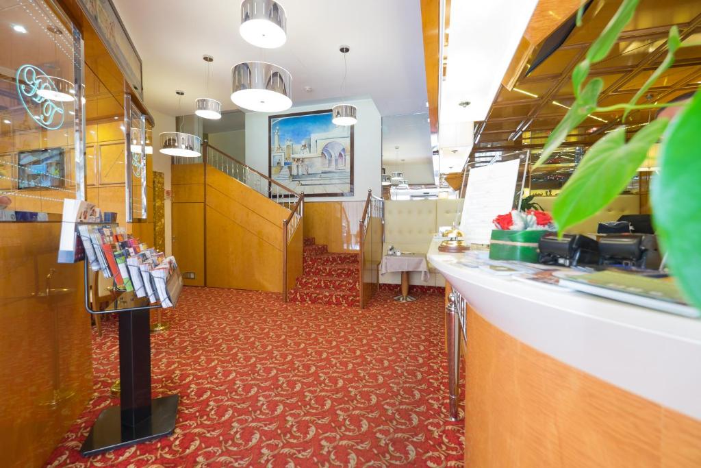 Kuchyň nebo kuchyňský kout v ubytování Hotel Teco