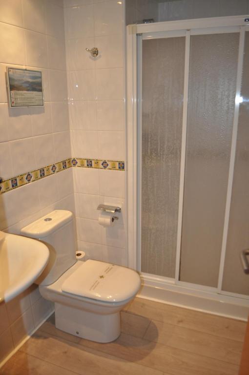 Un baño de Hotel Sanchez