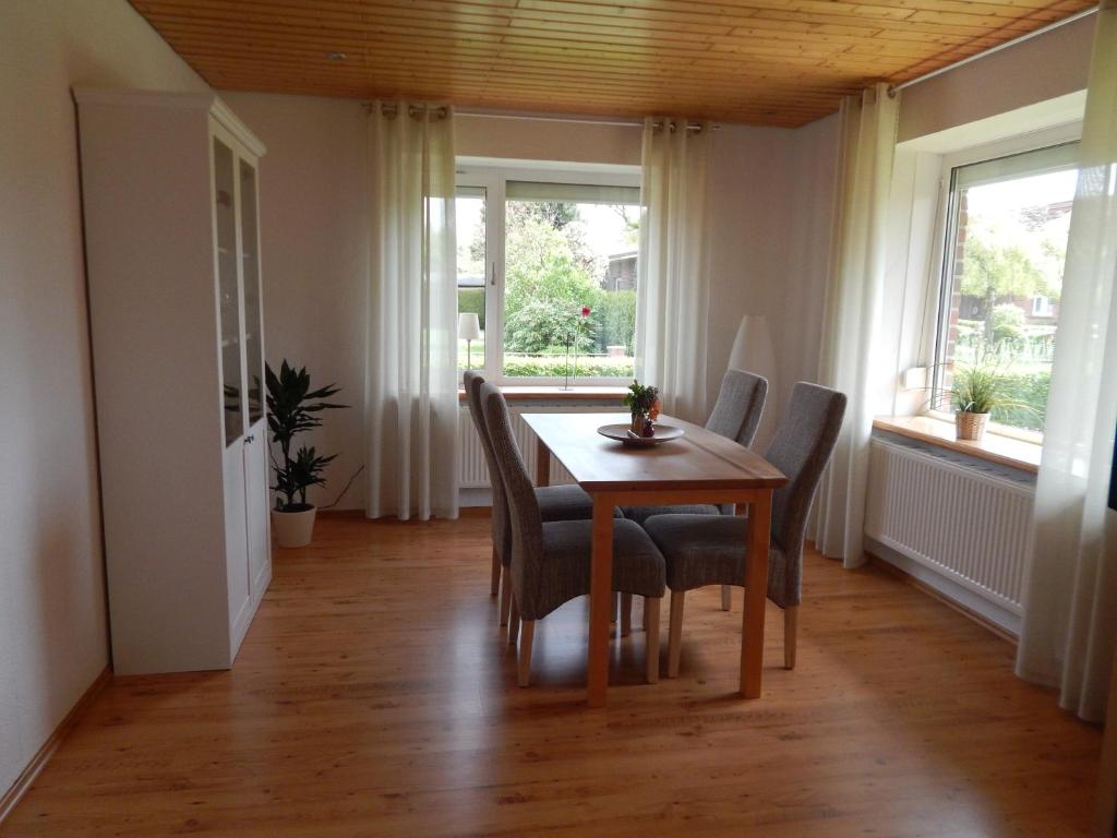 Χώρος καθιστικού στο Ferienhaus Renate