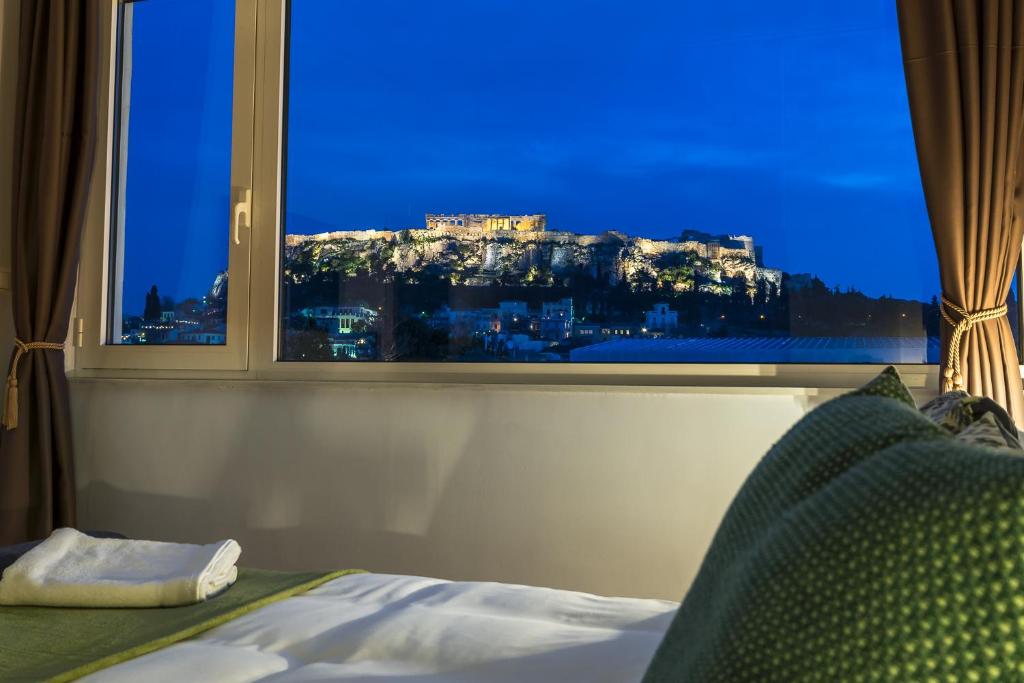 Posteľ alebo postele v izbe v ubytovaní Breathtaking View Studio!