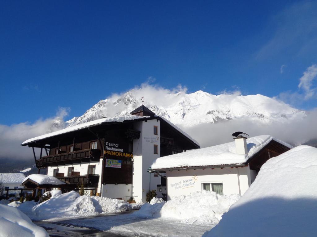 Gasthof Panorama v zimě