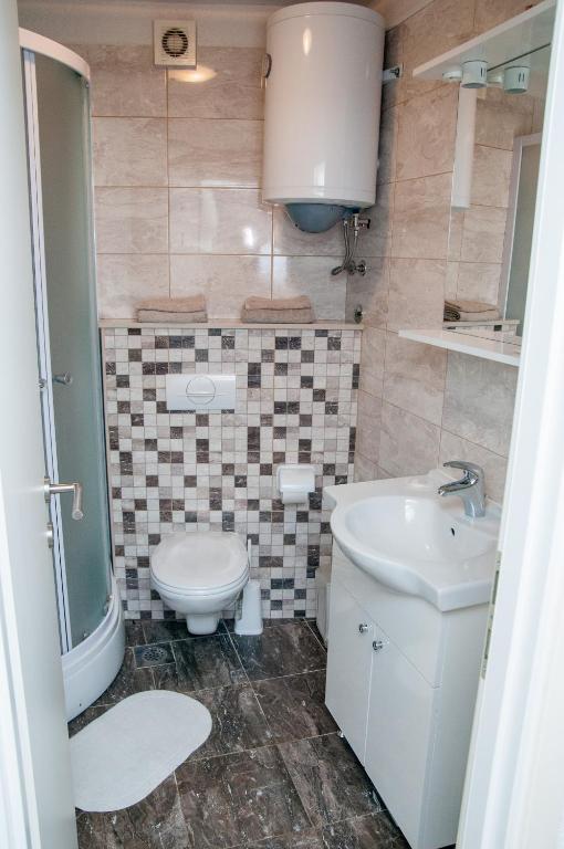 Kúpeľňa v ubytovaní Apartments Vulić