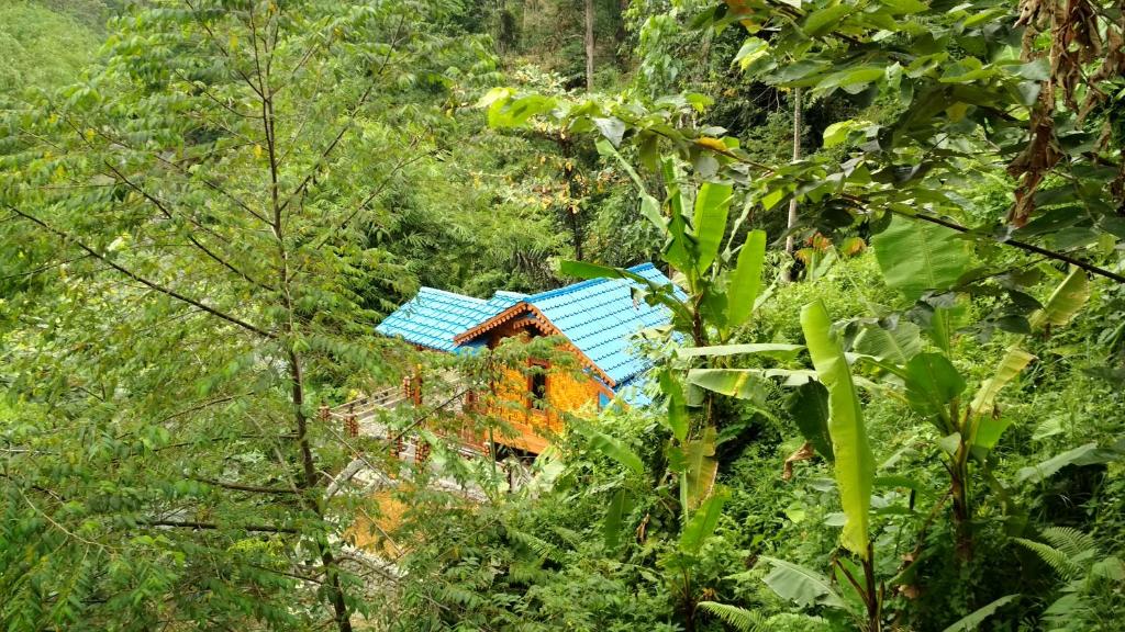 Zahrada ubytování Namo Samsah Jungle Paradise - Riverside Nature Bungalow