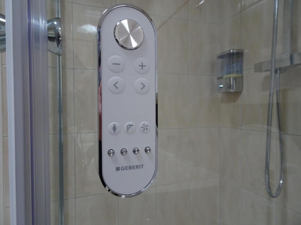 Koupelna v ubytování B & B Hartenfels 73