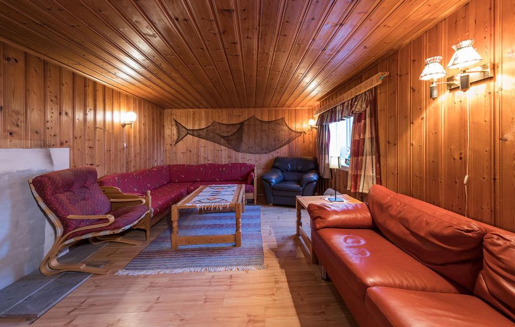 Posezení v ubytování Skottneset Feriesenter