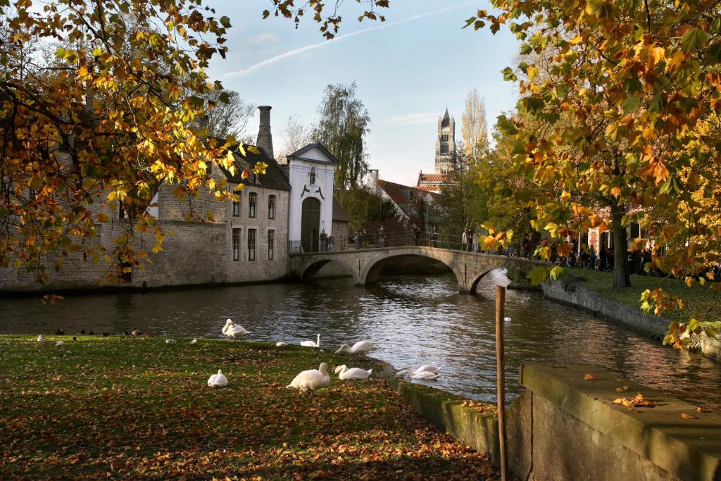 Výhled na řeku, která protéká v blízkosti bed and breakfast