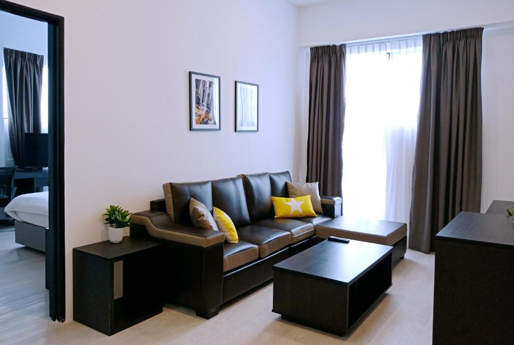 Posezení v ubytování Manhattan Hotel Ipoh