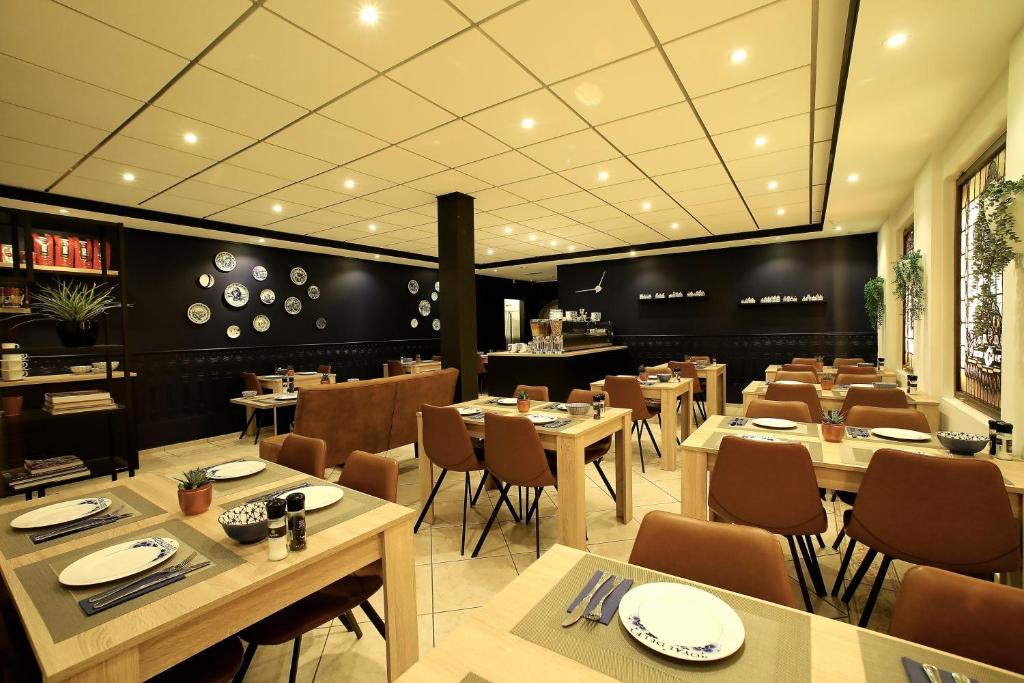 Restaurace v ubytování Hotel de Koophandel