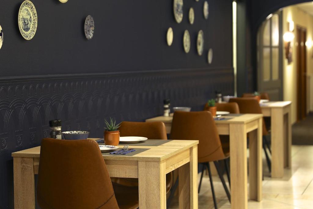 Posezení v ubytování Hotel de Koophandel