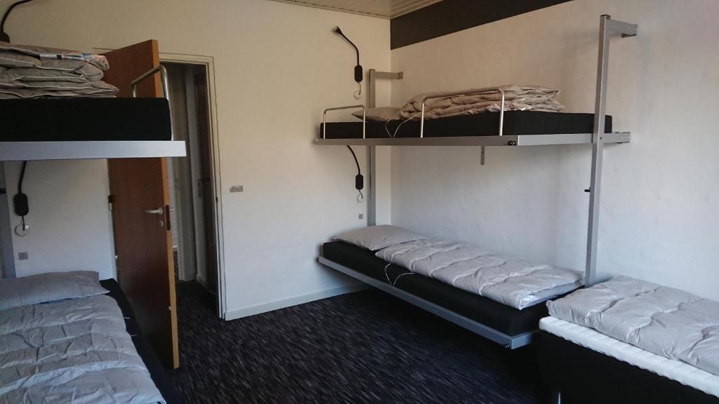 Postel nebo postele na pokoji v ubytování Danhostel Nykøbing Mors