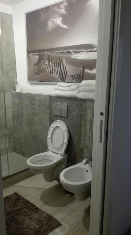 Kúpeľňa v ubytovaní "Via Cavour 81"