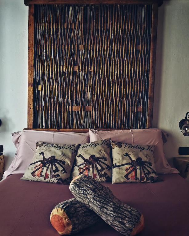 Postel nebo postele na pokoji v ubytování B&B Le Ciaf