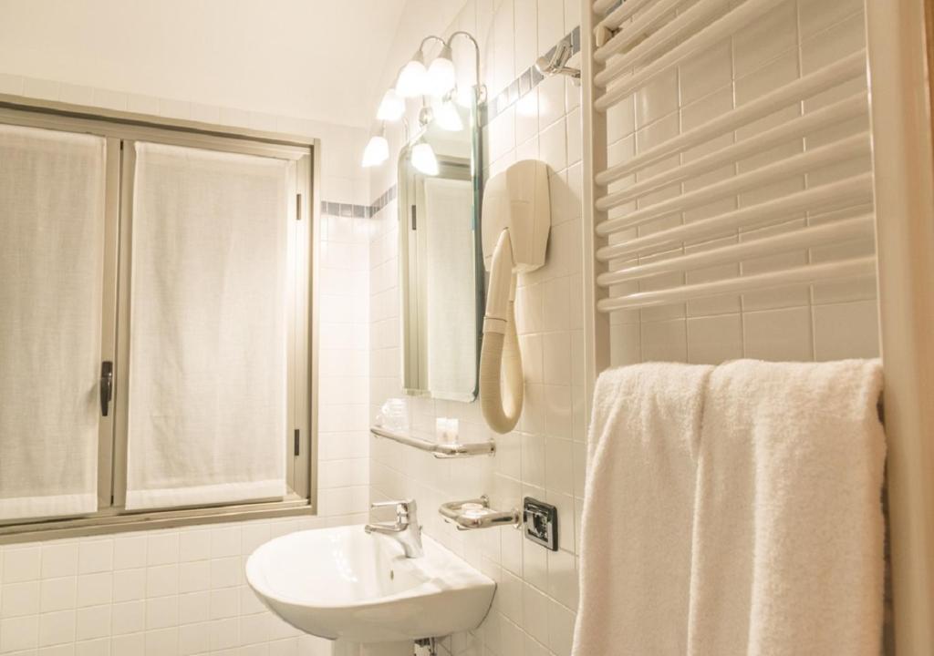 Koupelna v ubytování Cardano Hotel Malpensa
