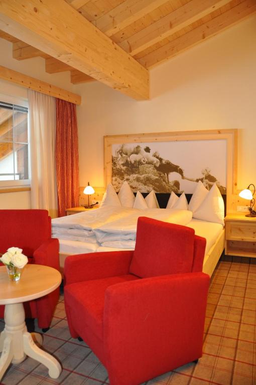 Posezení v ubytování Hotel Venter Bergwelt