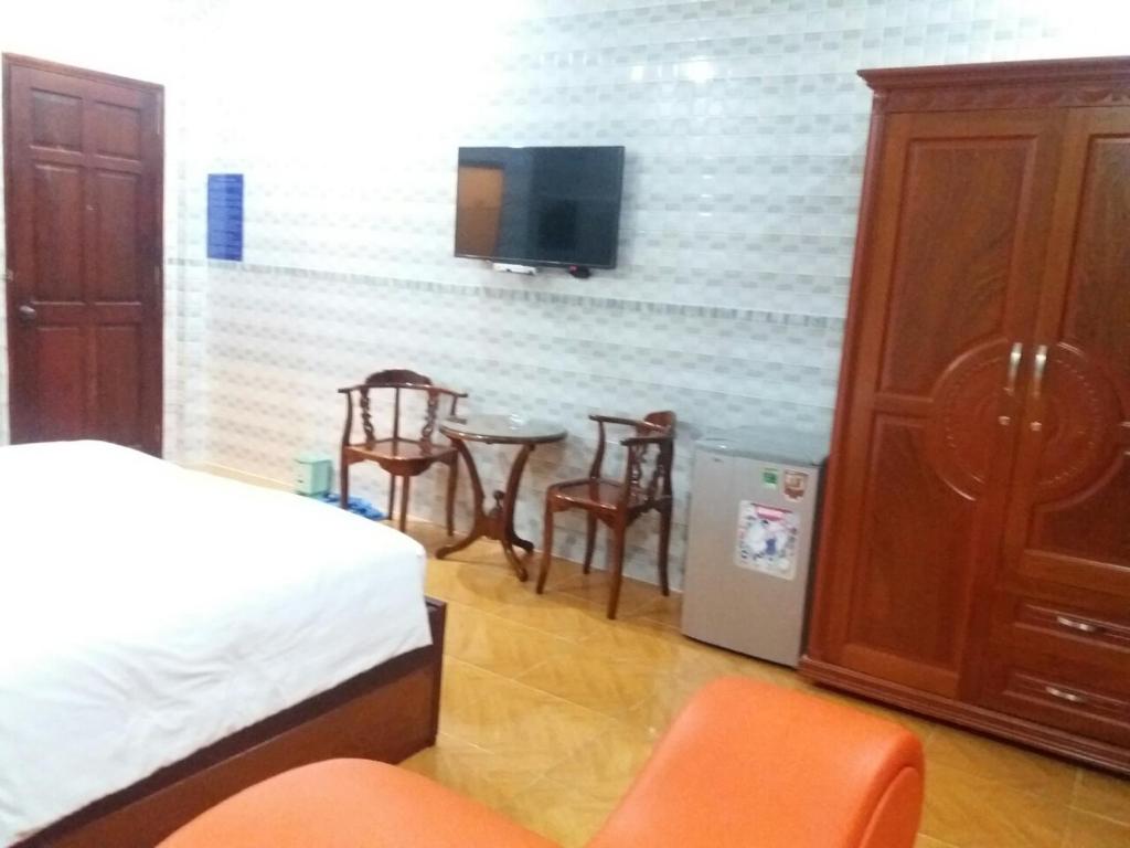 Postel nebo postele na pokoji v ubytování Thanh Thuy