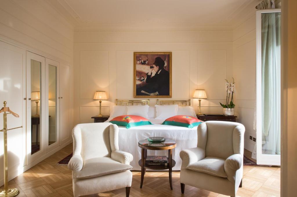 Posezení v ubytování Grand Hotel Plaza