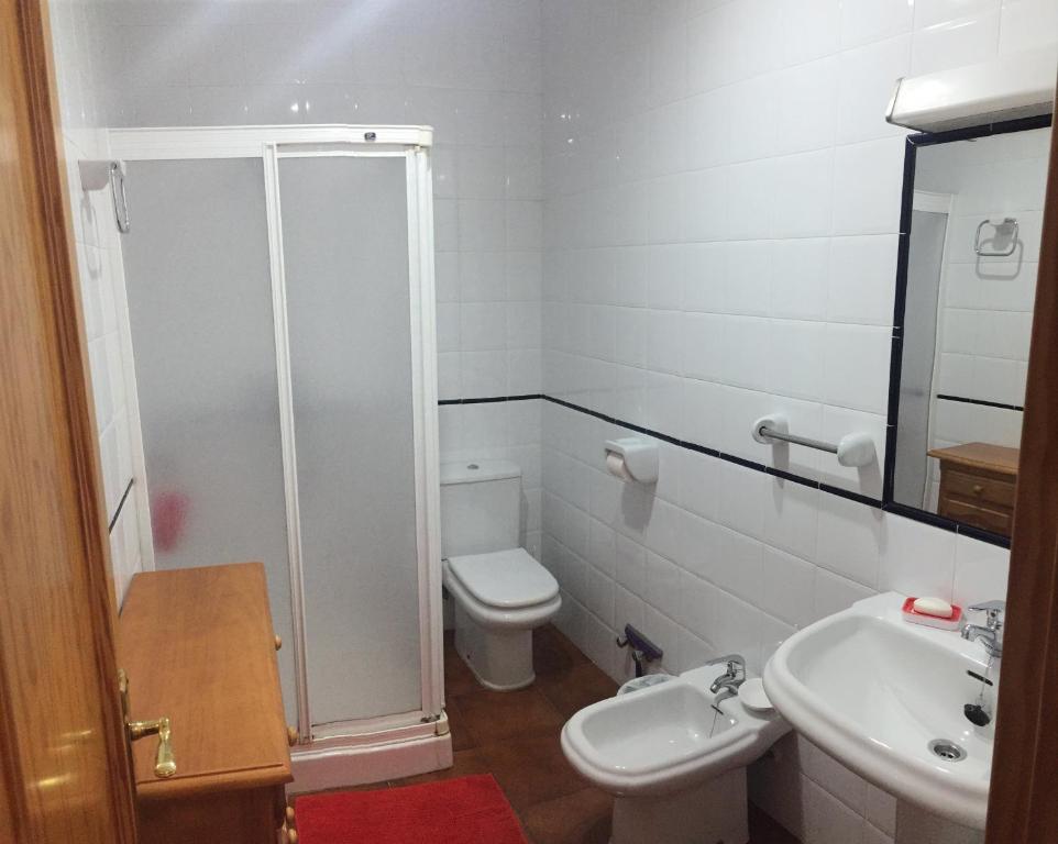 Kúpeľňa v ubytovaní Apartamentos Luna de Nerja