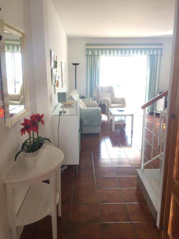 Posedenie v ubytovaní Apartamentos Luna de Nerja